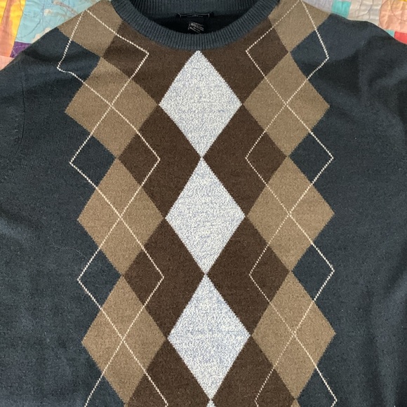 Dockers Men’s Medium Argyle Sweater - Picture 6 of 6